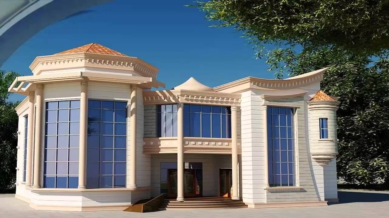 واجهات فلل فخمة جدا - تشطيبات رائعة للفلل باحدث التصميمات 1871 11