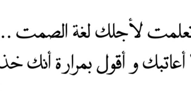 عبارات عن الصمت قصيرة 3343 8