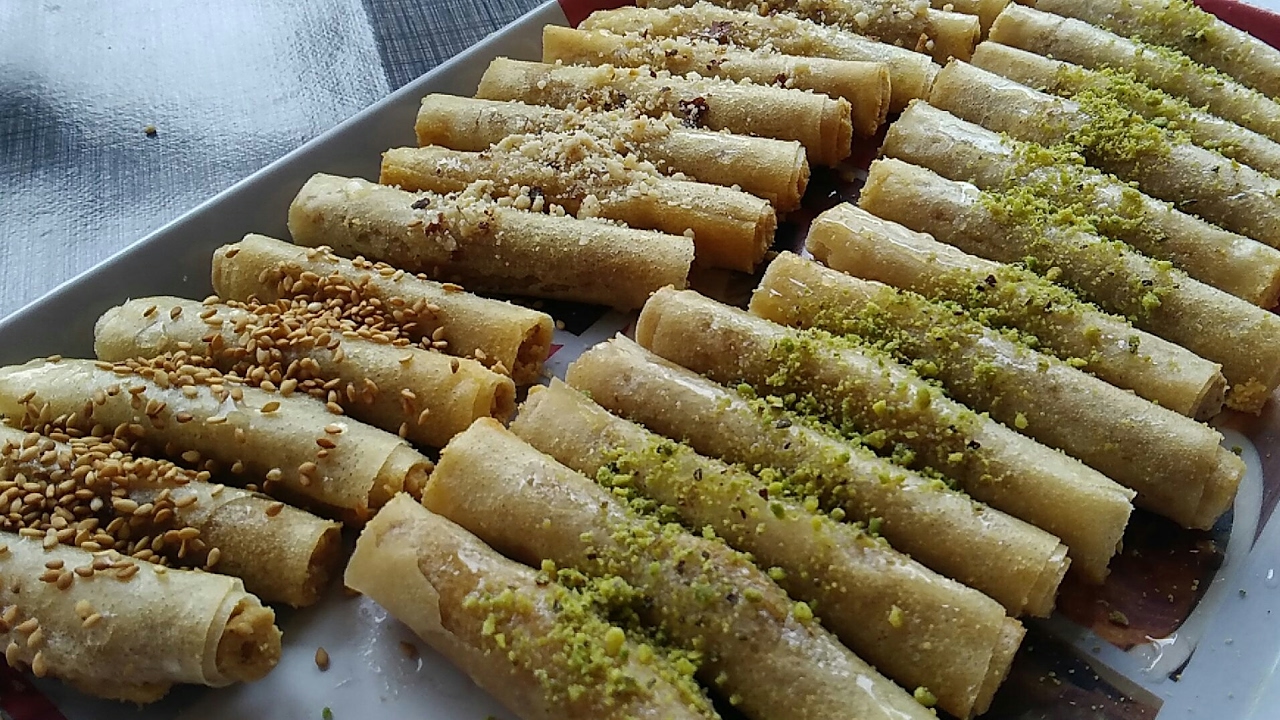 غريبة حمص بالملسوقة , اكلات عربية جديدة