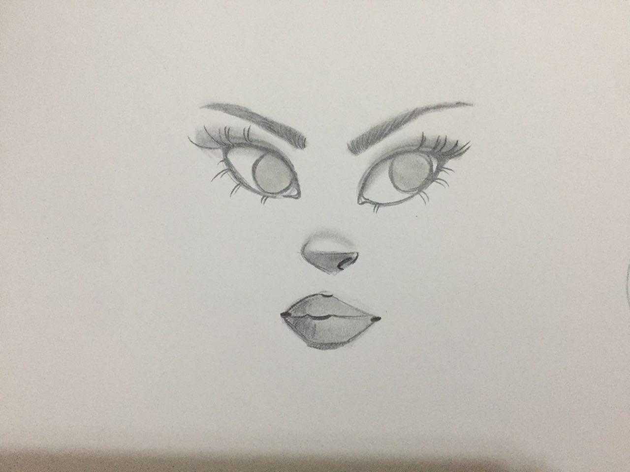 رسومات بسيطة بالرصاص - اجمل صور رسومات 3993 8