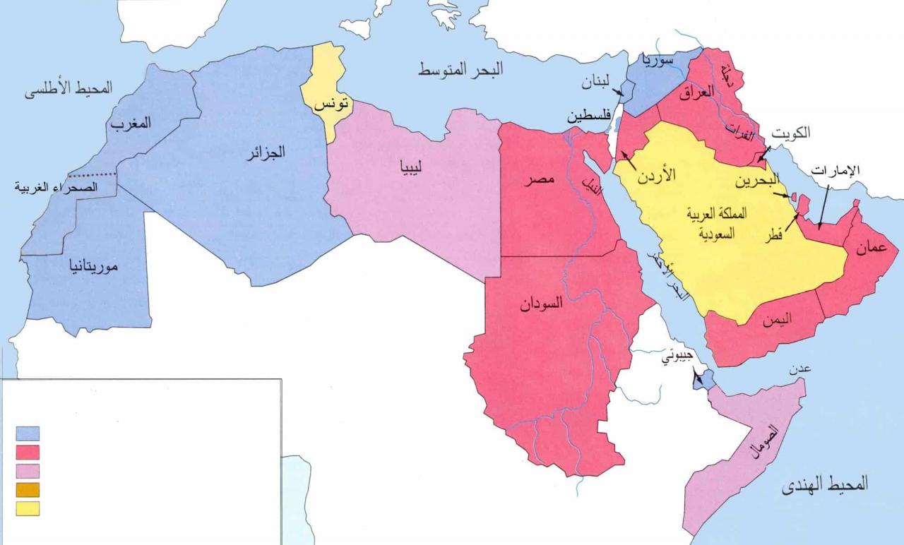 خريطة العالم بالعربي - اوضح الخرائط العربية 2005 4